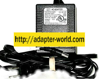 SKYNET DND-3010-A AC ADAPTER 30VDC 830mA POWER SUPPLY